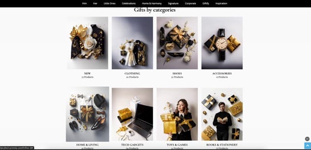 Promely developed a sophisticated e-commerce platform for Finifine, a premium gift shop in Bangladesh 45290